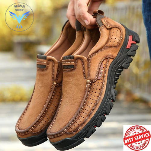 waterproof leather shoe